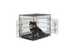 Lionto Hundetransportkäfig Tiertransportbox Hundebox Größe (S) 45x31x36 cm M