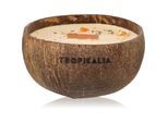Tropicandle Sandalwood & Tangerine geurkaars met een houten lont 350 ml