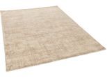 Teppich TOM TAILOR HOME "Groove" Gr. 1, braun, B:65cm H:15mm L:135cm, Viskose, Wolle, Teppiche, Teppich, modernes Design, edles Farbspiel, ideal im Wohnzimmer & Schlafzimmer