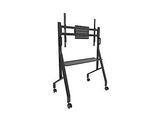 Mobiler Monitorständer Neomounts by Newstar FL50-525BL1 MOVE Go, für 1 Display bis 86"/76 kg, höhenverstellbar, Hardwarefach, schwarz