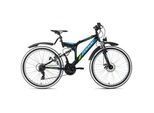 KS Cycling Mountainbike , Blau, Schwarz , Metall , 180x70x100 cm , Freizeit & Co, Sport & Fitness, Fahrräder, Mountainbikes
