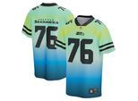 Footballtrikot FANATICS "Fanatics Trikot Seattle Seahawks Gradient Foundation", Herren, Gr. XL, bunt (mehrfarbig), 100% Polyester, Trikots