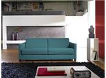 Schlafsofa BALI "Norwalk", blau (türkis), B:182cm H:83cm T:100cm, Sofas, Schlafsofa, in 140er und 160er Breite, 3 Varianten, auch mit Ergoflex-Lattenrost