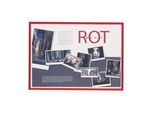 magnetoplan magnetofix-Sichtfenster, Format DIN A4, VE 5 Stk, Rahmen rot