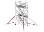 Altrex Treppengerüst RS TOWER 53 breit, Fiber-Deck®, Länge 1,85 m, Arbeitshöhe 6,20 m