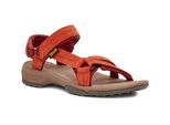 Sandale TEVA "Terra Fi Lite Suede Womens", Damen, Gr. 36, orange, Leder, Schuhe Sandale