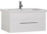 Waschtisch SAPHIR "3400 Basic", weiß (weiß, weiß matt), B:80cm H:41,6cm T:43,8cm, Waschtische, Waschtisch, Breite 80 cm