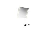 Hewi 801 Kipp-Lichtspiegel LED 801.01B40190 600x540x6mm, matt, tiefschwarz