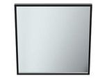 Ideal Standard Conca Spiegel T3966BH 80x3,8x80 cm, eckig, mit Beleuchtung, neutral, Rahmen schwarz