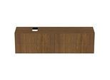 Ideal Standard Conca Waschtisch-Unterschrank T3992Y5 mit Ausschnitt, 4 Auszüge, 200x50,5x55 cm, rechts/links, Walnuss dunkel Furnier