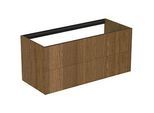 Ideal Standard Conca Waschtisch-Unterschrank T3945Y5 120x50,5x54cm, ohne Waschtisch-Platte, 2 Auszüge, Walnuss dunkel Furnier
