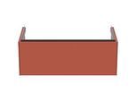 Ideal Standard Conca Waschtisch-Unterschrank T4579Y3 100x50x55cm, 1 Auszug, Sunset matt lackiert