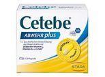 CETEBE ABWEHR plus Vitamin C+Vitamin D3+Zink Kapseln 120 St
