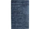 Hochflor-Teppich GUTMANN FACTORY "Puffy 64791", blau, B:170cm H:100mm L:240cm, Viskose, Teppiche