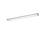 Systemleuchte WLA LED, 5000 Lumen, 5000 K, Ra > 80, L 1650 x B 120 x H 40 mm, eloxiertes Aluminium mit Strukturblende