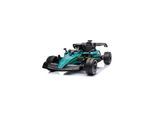 Chipolino Kinder Elektroauto Aston Martin Fernbedienung Federung LED-Lichter MP3 grün