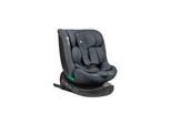 Kikka boo Kindersitz i-Round i-Size (40-150cm) Isofix, 360-Grad-Drehung, Gurt dunkelgrau