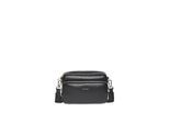 Kameratasche CALVIN KLEIN "RAISED CAMERA BAG", Herren, Gr. B/H/T: 22cm x 14cm x 8cm, schwarz, Lederimitat, unifarben, Taschen, Herren Umhängetasche, Bodybag, Schultertasche mit Logoschriftzug