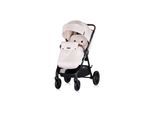 Chipolino Kombikinderwagen Ultera 2 in 1 Babyschale Fußabdeckung klappbar Korb beige