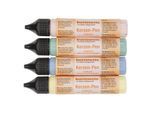 buttinette Kerzen-Pens "Pastell", 4x 28 ml