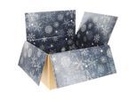 ratioform Wellpapp-Faltkarton mit Innendruck Christmas, Hochglanz, Innenmaße 350 x 315 x 170 mm, VE 20 Stk, ab 2 VE