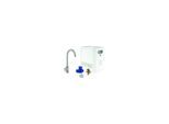 Grohe Spültisch-Einhebelmischer Blue Professional Mono C-Auslauf Set, supersteel (31302DC2)