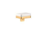 hansgrohe Lotionspender Axor universal mit Ablage, Glas, brushed brass (42819950)