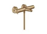 hansgrohe Wannen-Thermostat Axor Citterio E AP, Ausl. 177mm, 2 Verbr., brush. bronze (36140140)