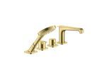hansgrohe Fertigset Axor Citterio E 4-L-Fliesenrd.-Arm., m Thermostat, brush. br (36410950)