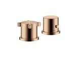 hansgrohe Fertigset Axor Citterio E 2-L-BW-Rand-Arm., m Thermostat, pol. r gold (36412300)