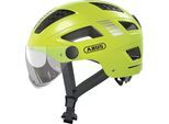 Fahrradhelm ABUS "HYBAN 2.0 ACE" Gr. M, gelb (signal gelb), Helme, M Kopfumfang: 52cm - 58cm