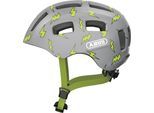 Kinderfahrradhelm ABUS "YOUN-I 2.0" Gr. M, grau (grau flash), Helme, Kinder, M Kopfumfang: 52cm - 57cm