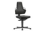 bimos Nexxit mit Gleiter Stoffpolster Grifffarbe grau Sitzhöhe 450-600 mm (9030-6801-3278)
