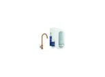 Grohe Spültisch-Einhebelmischer Blue Home warm sunset gebürstet, Mono-Starter Kit (31498DL1)