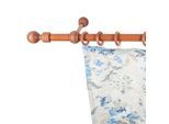 SN DECO GROUP Gardinenstange »Giro« 1 läufig-läufig Fixmass 28 mm, Holz, verschiedene Längen und Farben, Komplettset