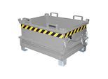Bauer Südlohn Mini-Klappbodenbehälter MSB 250, lackiert, Mausgrau (4417-11-0000-7005)