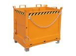Bauer Südlohn Klappbodenbehälter FB 750, lackiert, Gelborange (4417-29-6000-2000)