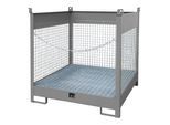 Bauer Südlohn Fass-Stapelpalette FSP-4 D, lackiert, Mausgrau (4442-08-0000-7005)