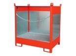 Bauer Südlohn Fass-Stapelpalette FSP-2 G, lackiert, Feuerrot (4442-01-0000-3000)