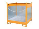Bauer Südlohn Fass-Stapelpalette FSP-4 G, lackiert, Gelborange (4442-02-0000-2000)