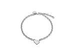Armband LIEBESKIND BERLIN "Schmuck Geschenk Edelstahl Armkette The Love Bond", silber (silberfarben), Armbänder, Damen, 21cm, Edelstahl, Armband