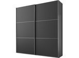 Schwebetürenschrank STAUD "Includo, Made in Germany", dekor vulkan, B:188cm H:222cm T:68cm, Holzwerkstoff, Schränke, Schwebetürenschrank, Mit vier verschiedenen Ausstattungsvarianten