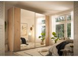 Schwebetürenschrank STAUD "Sonett 120, Made in Germany", artisan eiche, B:270cm H:240cm T:68cm, Holzwerkstoff, Schränke, Schwebetürenschrank, mit vier verschiedenen Ausstattungsvarianten