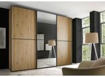 Schwebetürenschrank STAUD "Sinfonie Plus, edles Design in hochwertiger Qualität, Made in Germany", artisan eiche, B:249cm H:240cm T:68cm, Holzwerkstoff, Schränke, Schwebetürenschrank, Mit Spiegeltüre und vier verschiedenen Ausstattungsvarianten