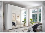 Schwebetürenschrank STAUD "Sonett 120, Made in Germany", weiß, B:298cm H:240cm T:68cm, Holzwerkstoff, Schränke, Schwebetürenschrank, mit vier verschiedenen Ausstattungsvarianten