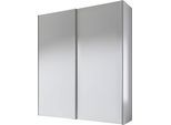 Schwebetürenschrank STAUD "Sinfonie Plus, edles Design in hochwertiger Qualität, Made in Germany", weiß, B:200cm H:222cm T:68cm, Holzwerkstoff, Schränke, Schwebetürenschrank, Mit vier verschiedenen Ausstattungsvarianten