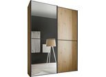 Schwebetürenschrank STAUD "Sinfonie Plus, edles Design in hochwertiger Qualität, Made in Germany", artisan eiche, B:225cm H:222cm T:68cm, Holzwerkstoff, Schränke, Schwebetürenschrank, Mit vier verschiedenen Ausstattungsvarianten