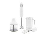 Smeg Stabmixer 50´s Style, Weiß, Metall, 6.5x41.4x6.5 cm, Küchengeräte, Mixer