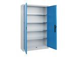 C+P Flügeltürenschrank Serie 89, 1950x1200x400mm, 7035/5012 ; C + P Möbelsysteme (08930-00|S10264)