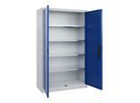 C+P Flügeltürenschrank Serie 89, 1950x1200x500mm, 7035/5010 ; C + P Möbelsysteme (08931-00|S10266)